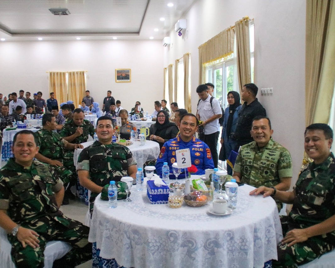 Pejabat Utama Kodau I Hadiri Peletakan Batu Pertama Pembangunan Yon Parako 464 Pasgat