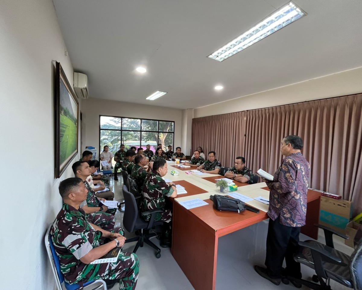 Ibadah Rutin Rabu Pagi, Wujud Pembinaan Mental Dan Spiritual Prajurit Makodau I