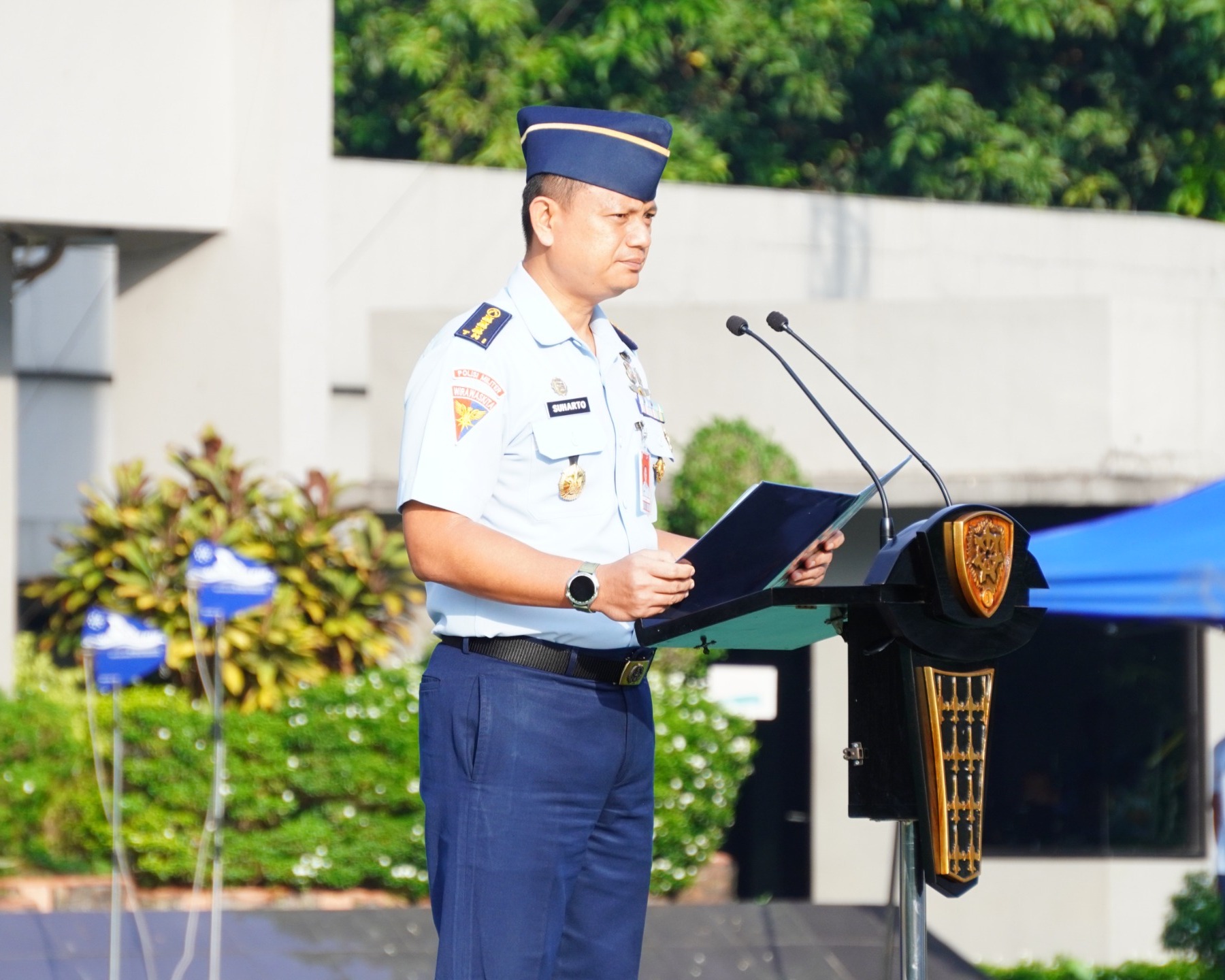 Sahli Bidang Turdara: Upacara Bendera  Bentuk Karakter Prajurit