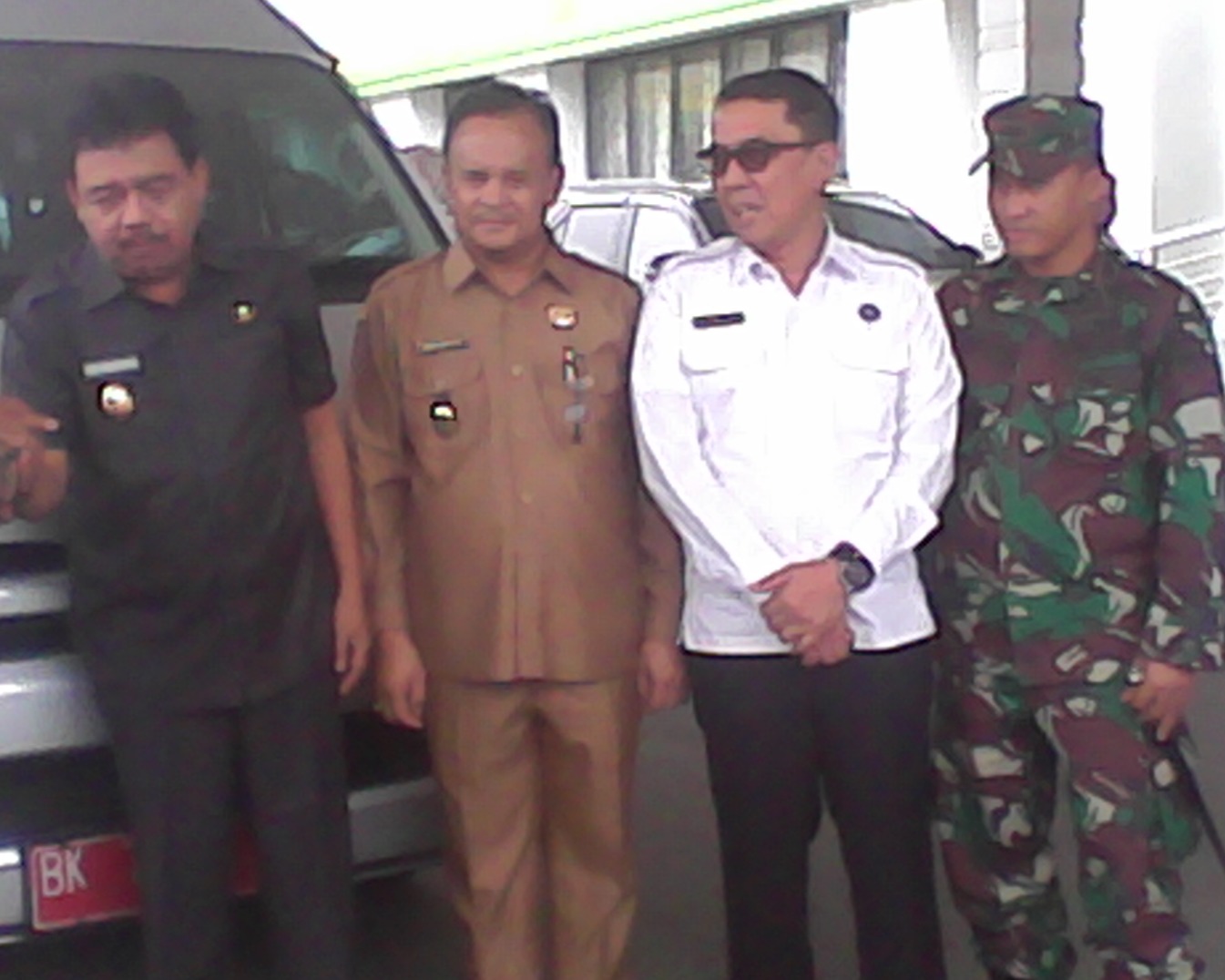 Pemkab Labura, Hibahkan Tiga Unit Kendaraan Dinas
