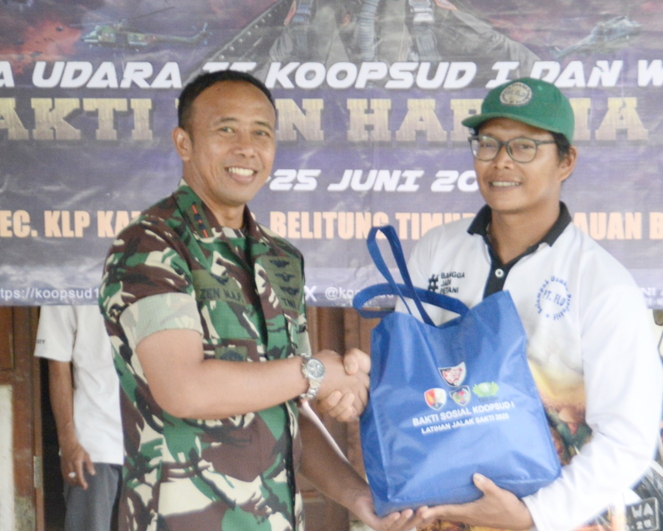 Serbuan Bansos Turun Dari Langit, Koopsud I Bantu Warga Kurang Mampu